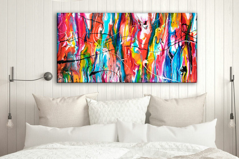 Colorful art for home decor