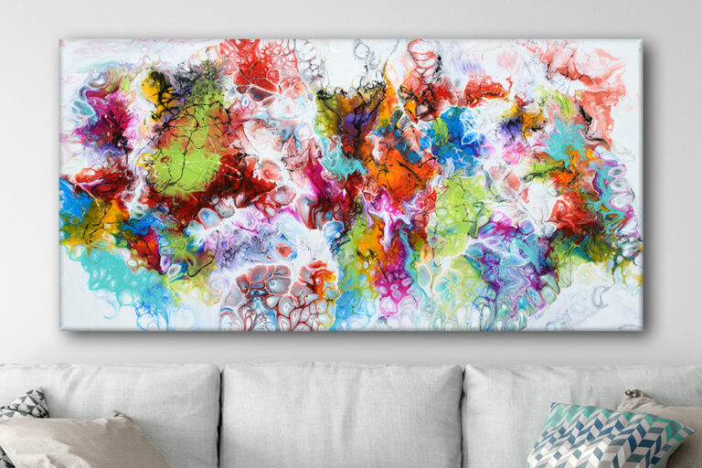 Contemporary abstract art for home wall decor