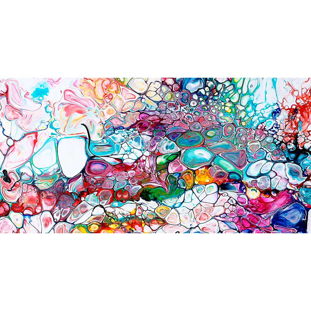 Abstract canvas wall art Prime I